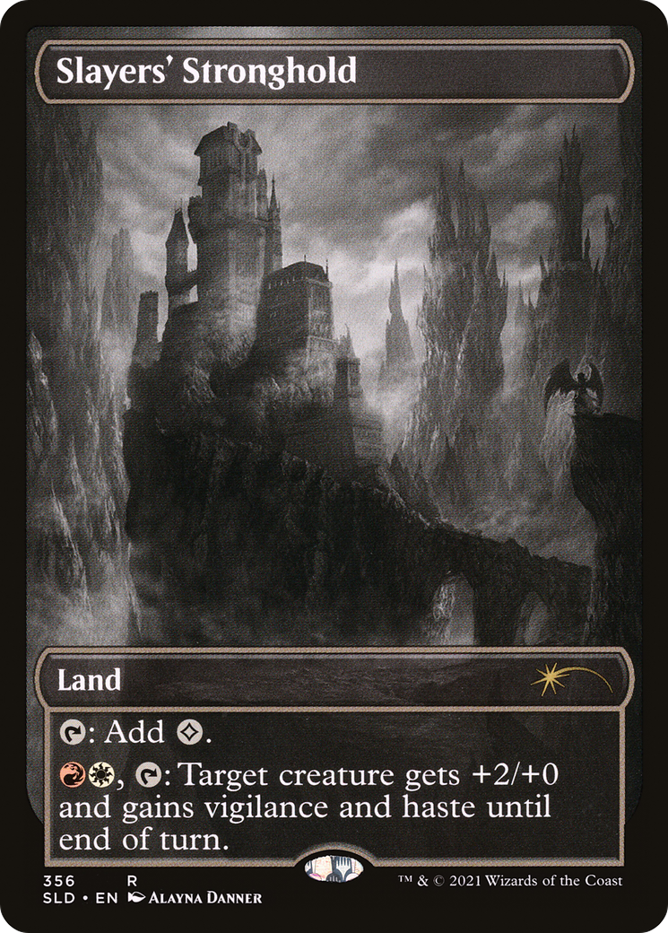 Slayers' Stronghold (SLD-356) [Secret Lair] Drop Foil MTG Single Wizards of the Coast