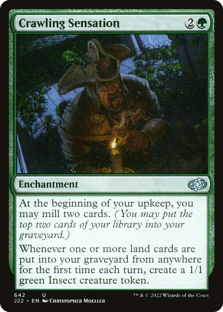 Crawling Sensation (J22-642) [Jumpstart 2022] MTG Single Wizards of the Coast