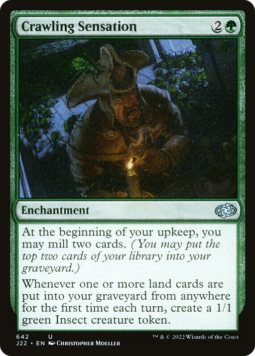 Crawling Sensation (J22-642) [Jumpstart 2022] MTG Single Wizards of the Coast