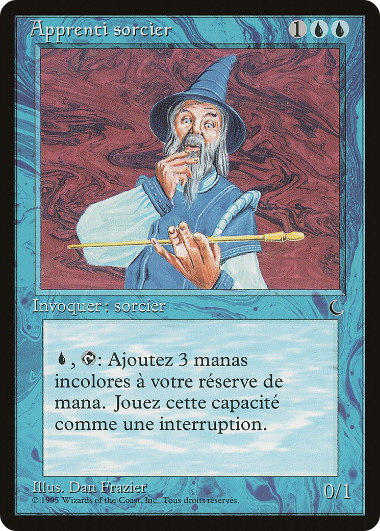 Apprentice Wizard (REN-023) [Renaissance] MTG Single Wizards of the Coast