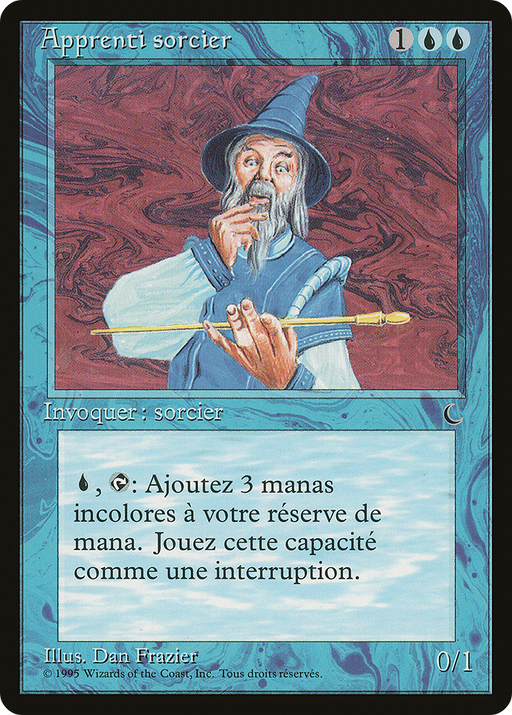 Apprentice Wizard (REN-023) [Renaissance] MTG Single Wizards of the Coast