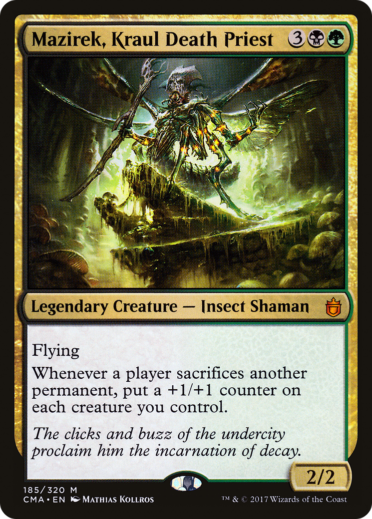 Mazirek, Kraul Death Priest (CMA-185) [Commander Anthology] MTG Single Wizards of the Coast