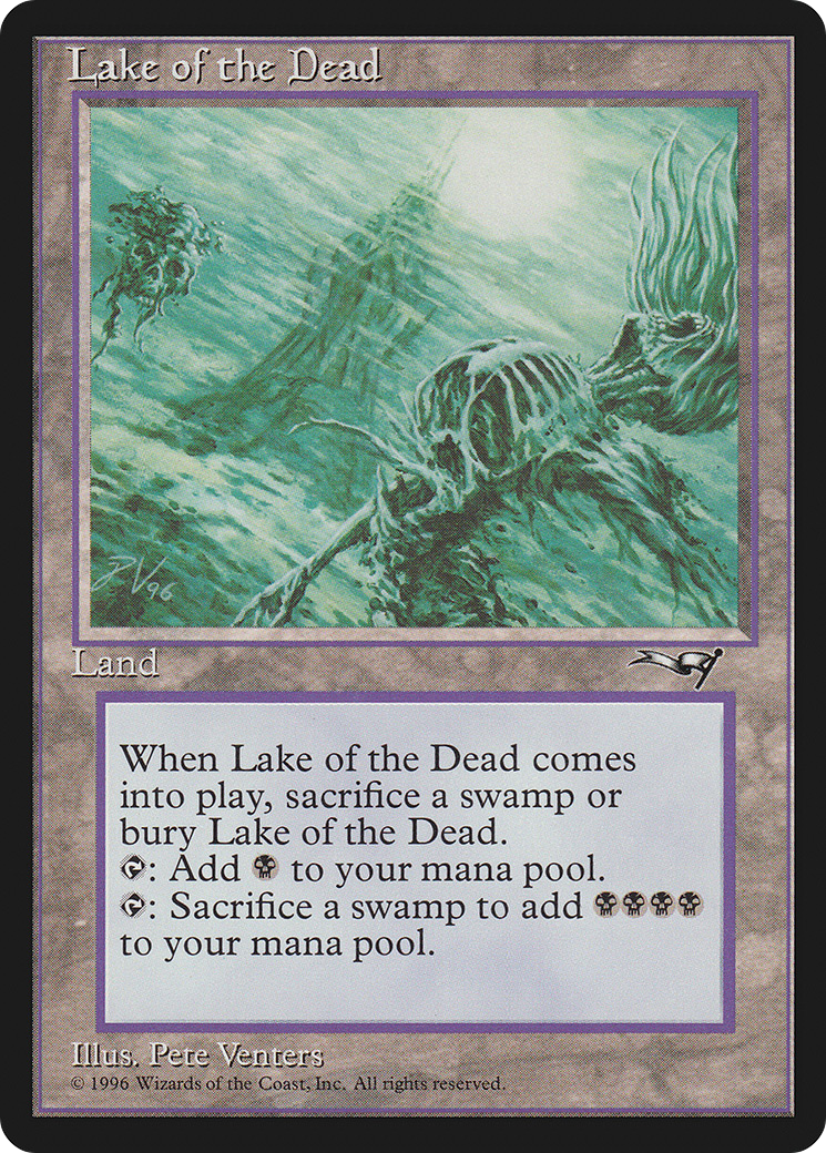 Lake of the Dead (ALL-140) [Alliances] MTG Single Wizards of the Coast
