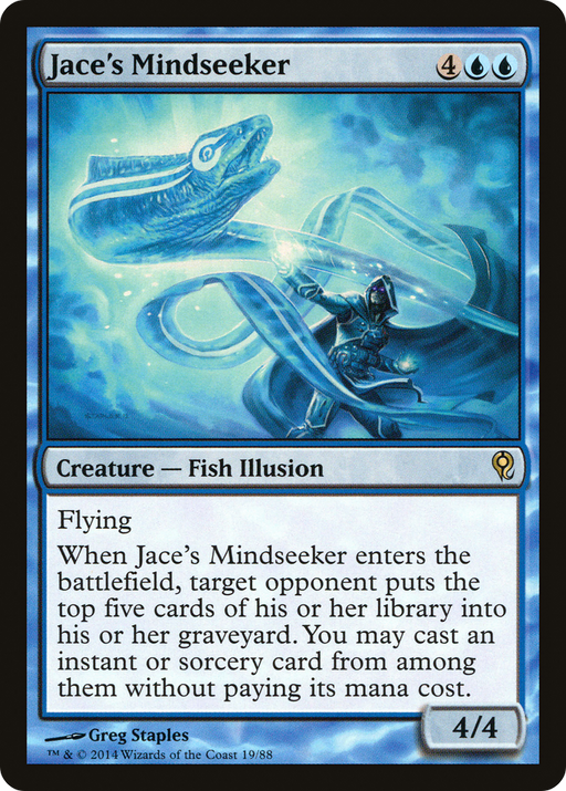 Jace's Mindseeker (DDM-019) [Misc] Duel Decks: Jace vs. Vraska MTG Single Wizards of the Coast