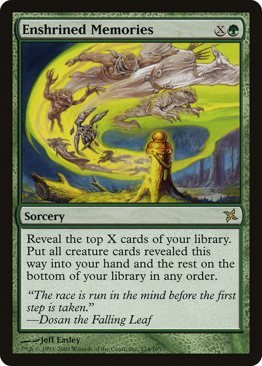 Enshrined Memories (BOK-124) [Betrayers of Kamigawa] MTG Single Wizards of the Coast