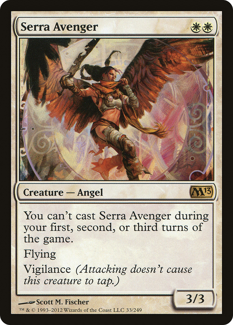 Serra Avenger (M13-033) [Magic 2013] MTG Single Wizards of the Coast