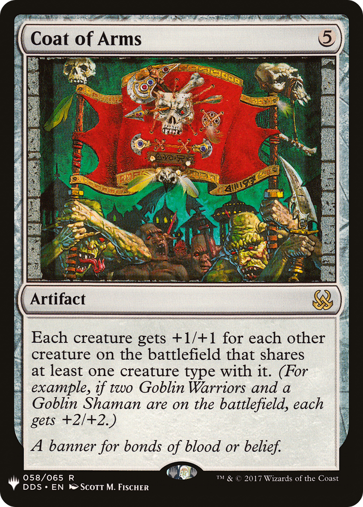 Coat of Arms (LIST-058) [Mystery Booster] The List MTG Single Wizards of the Coast