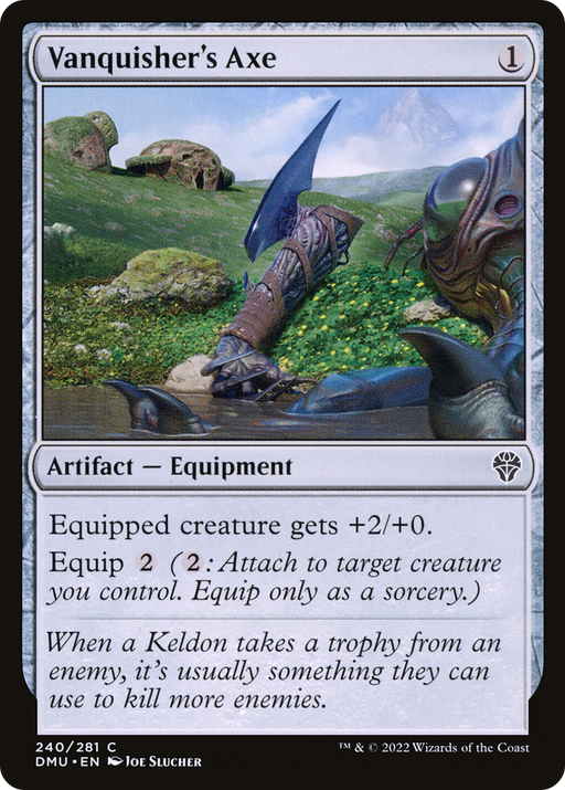 Vanquisher's Axe (DMU-240) [Dominaria United] MTG Single Wizards of the Coast