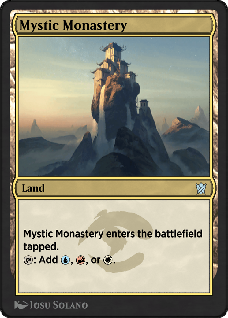 Mystic Monastery (KTK-236Y) [Khans of Tarkir] MTG Single Wizards of the Coast