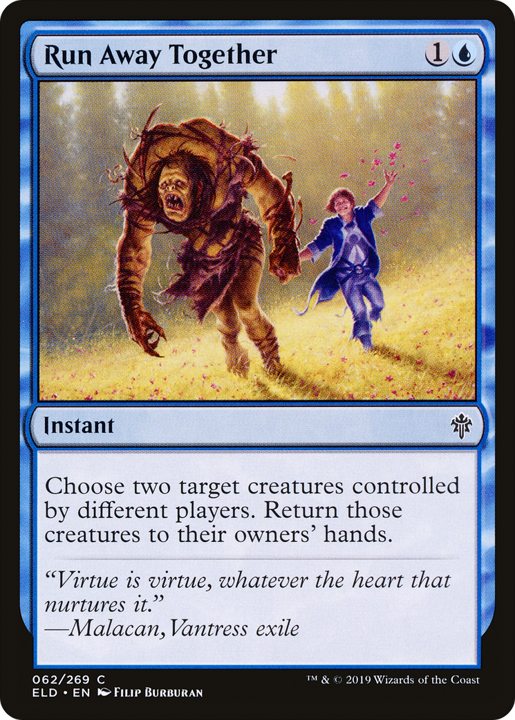 Run Away Together (ELD-062) [Throne of Eldraine] MTG Single Wizards of the Coast