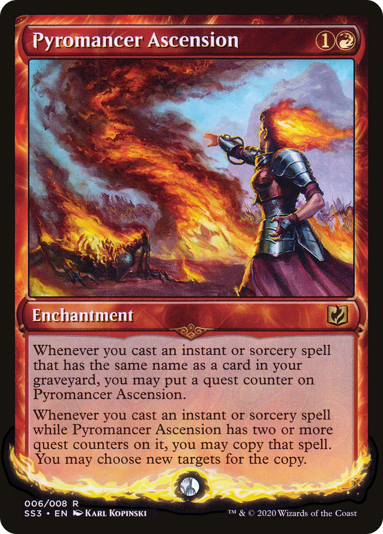 Pyromancer Ascension (SS3-006) [Misc] Signature Spellbook: Chandra MTG Single Wizards of the Coast