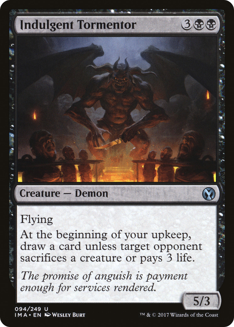 Indulgent Tormentor (IMA-094) [Iconic Masters] Foil MTG Single Wizards of the Coast