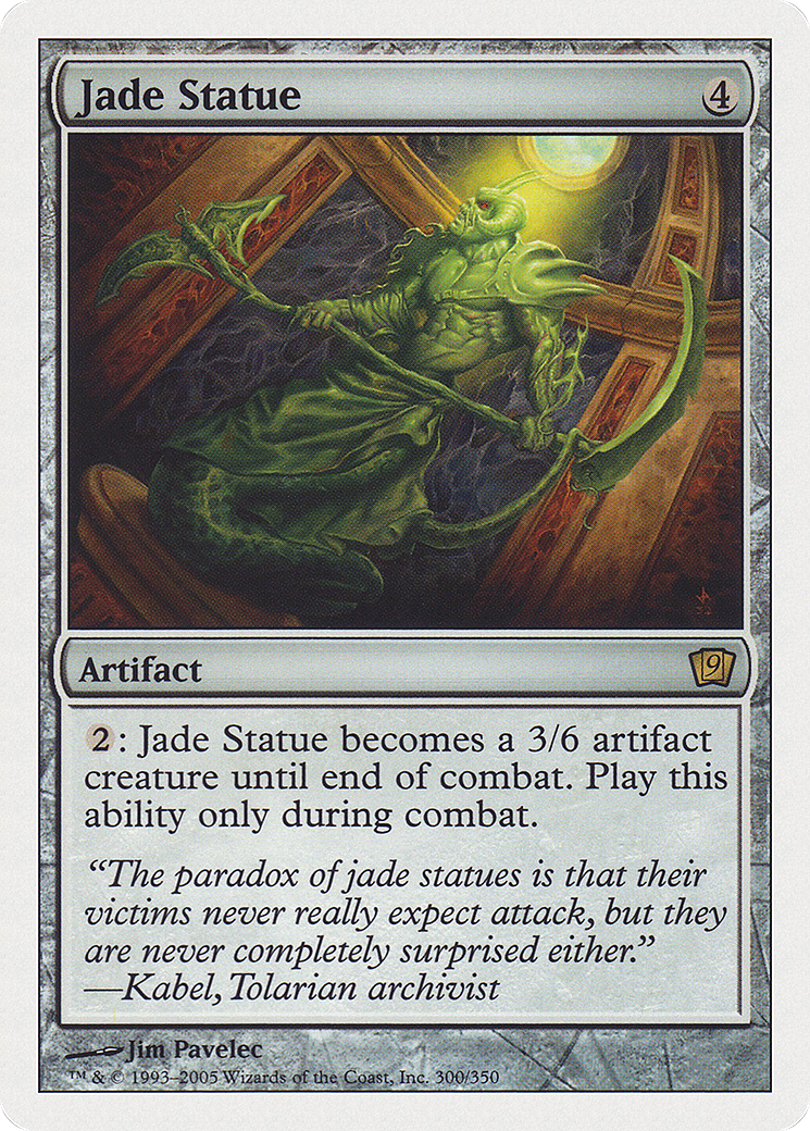 Jade Statue (9ED-300) [9th Edition] MTG Single Wizards of the Coast