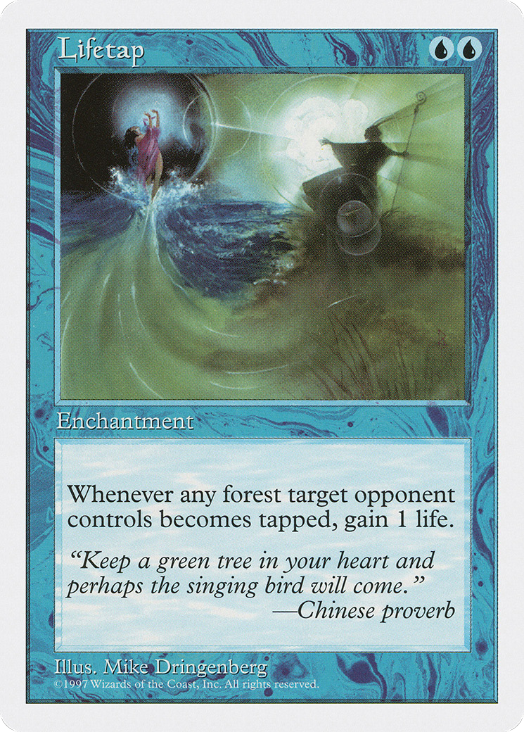 Lifetap (5ED-099) [Fifth Edition] MTG Single Wizards of the Coast