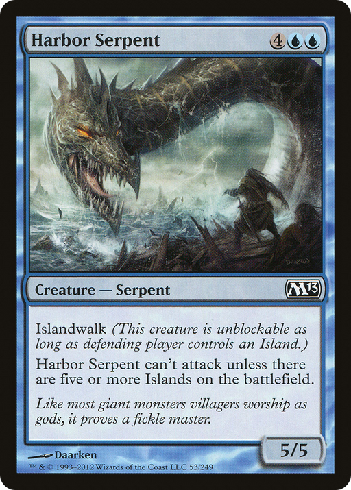 Harbor Serpent (M13-053) [Magic 2013] MTG Single Wizards of the Coast