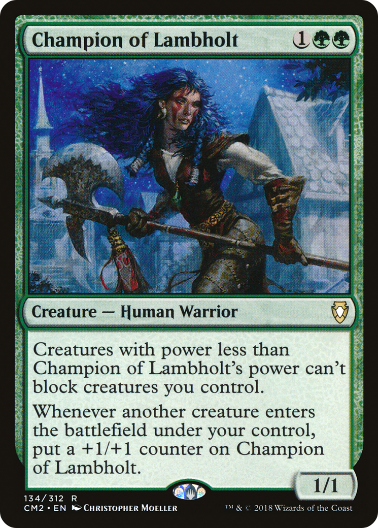 Champion of Lambholt (CM2-134) [Commander Anthology Volume II] MTG Single Wizards of the Coast