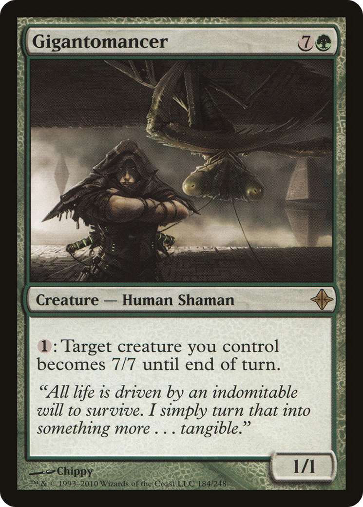 Gigantomancer (ROE-184) [Rise of the Eldrazi] Foil MTG Single Wizards of the Coast