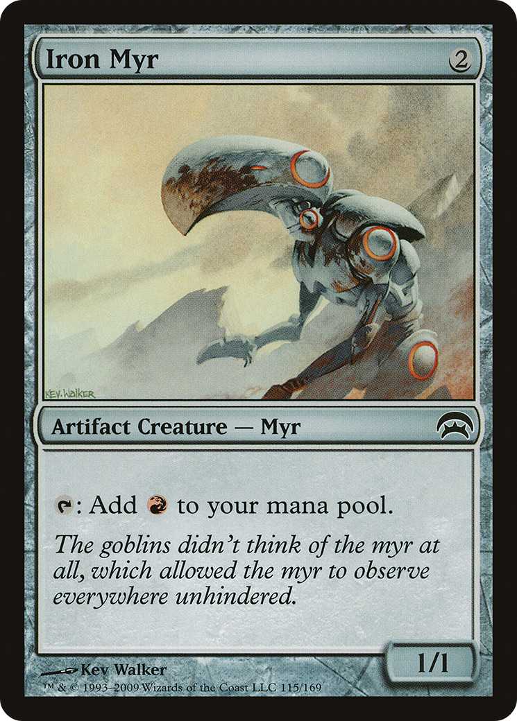 Iron Myr (HOP-115) [Misc] Planechase MTG Single Wizards of the Coast
