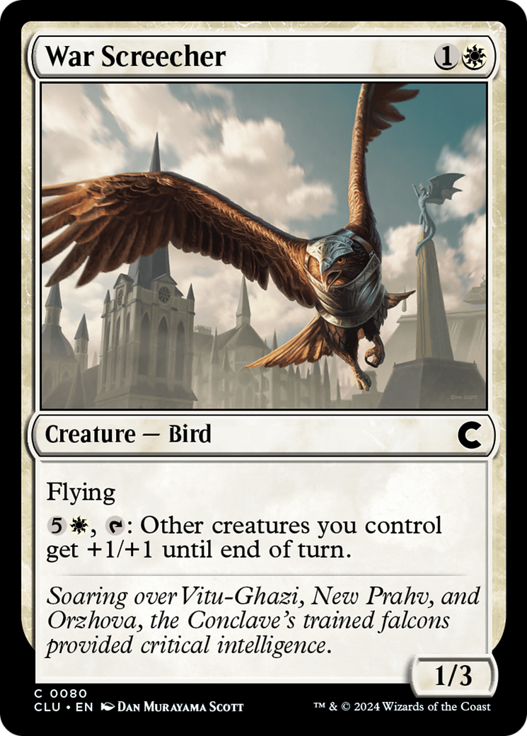 War Screecher (CLU-080) [Ravnica: Clue Edition] MTG Single Wizards of the Coast