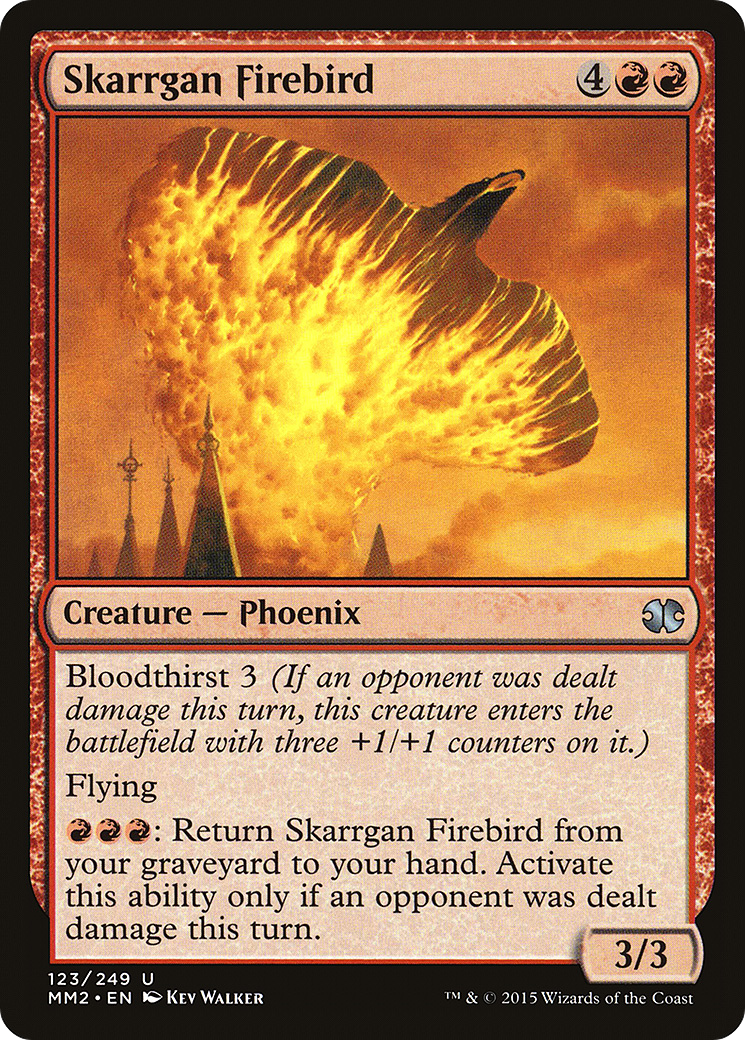 Skarrgan Firebird (MM2-123) [Modern Masters 2015] Foil MTG Single Modern Masters 2015