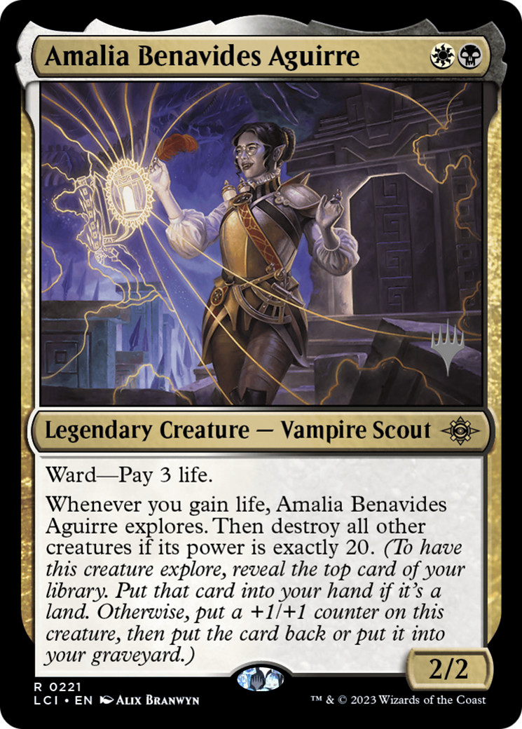 Amalia Benavides Aguirre (PPLCI-221) [The Lost Caverns of Ixalan Promos] MTG Single Wizards of the Coast