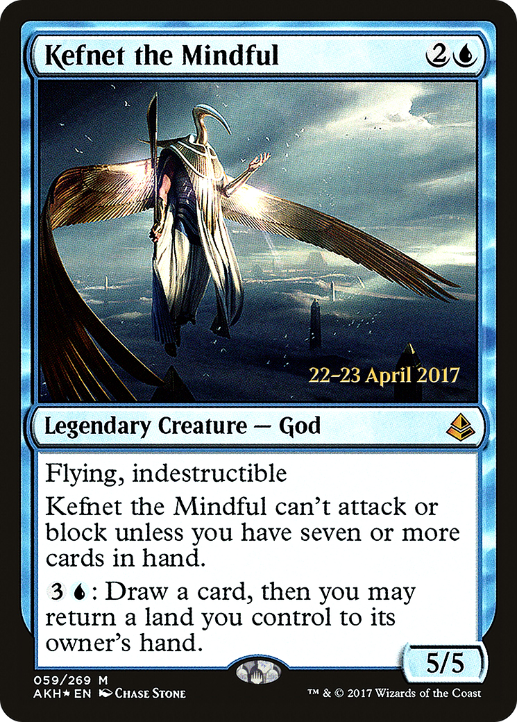 Kefnet the Mindful (PRE-059) [Amonkhet Promos] Foil MTG Single Wizards of the Coast