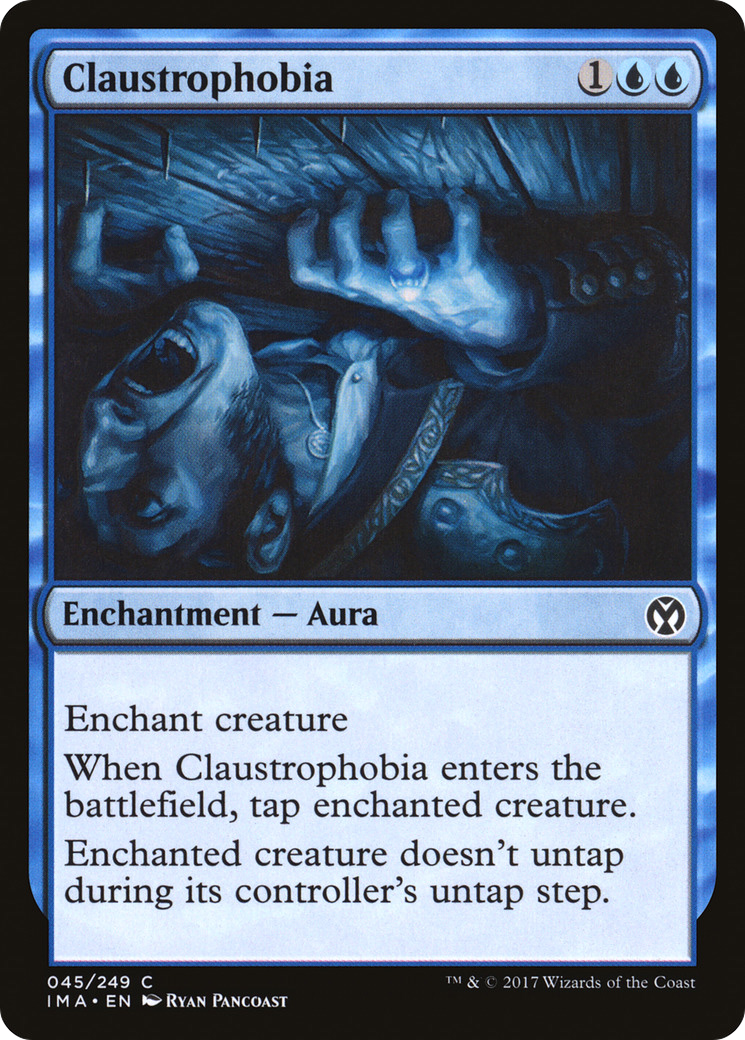 Claustrophobia (IMA-045) [Iconic Masters] Foil MTG Single Wizards of the Coast