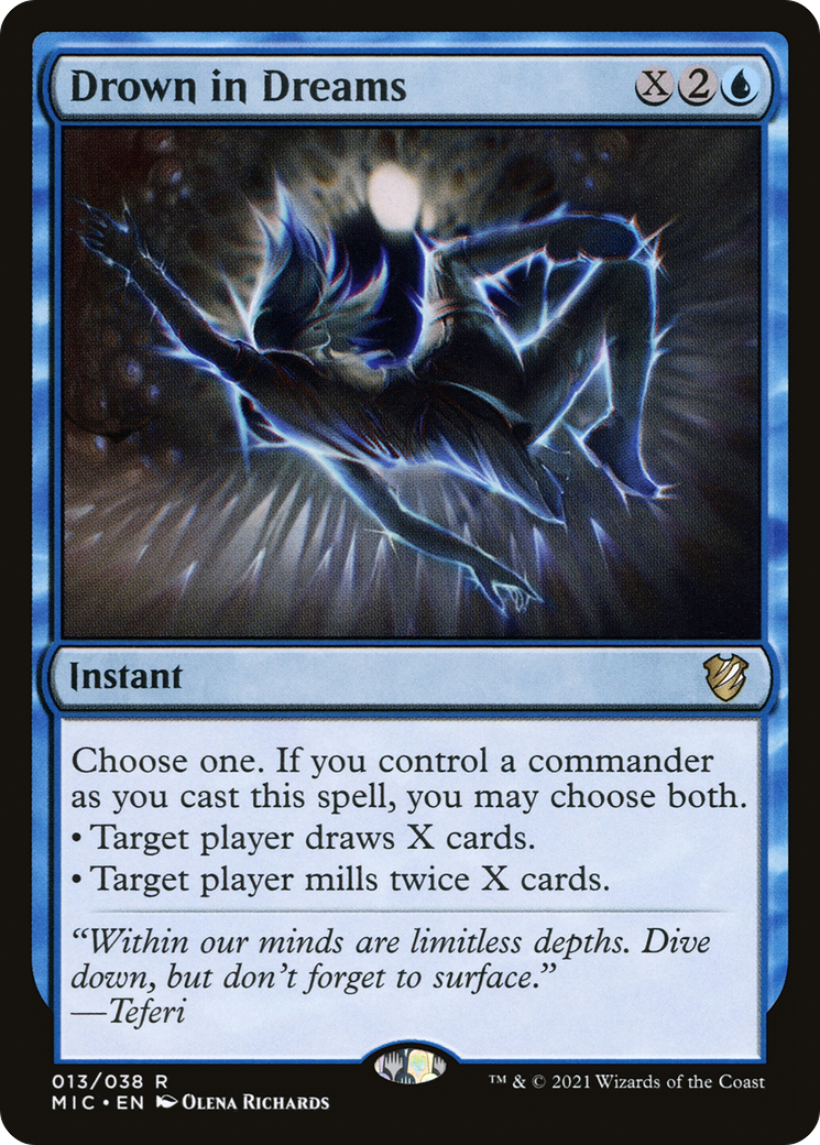 Drown in Dreams (MIC-013) [Midnight Hunt Commander] MTG Single Wizards of the Coast