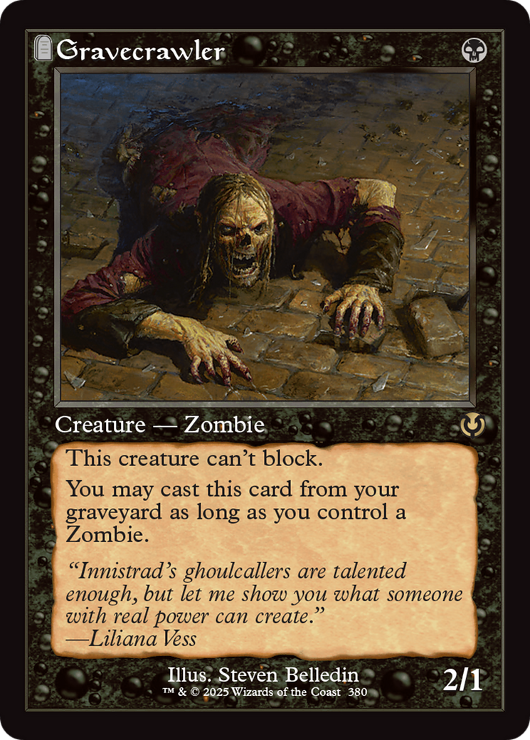 Gravecrawler (INR-380) [Innistrad Remastered] MTG Single Wizards of the Coast