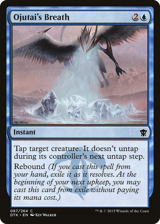 Ojutai's Breath (DTK-067) [Dragons of Tarkir] MTG Single Wizards of the Coast