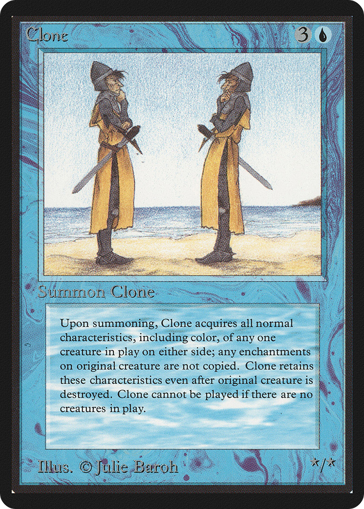 Clone (LEB-) [Oldschool] Limited Edition Beta MTG Single Wizards of the Coast