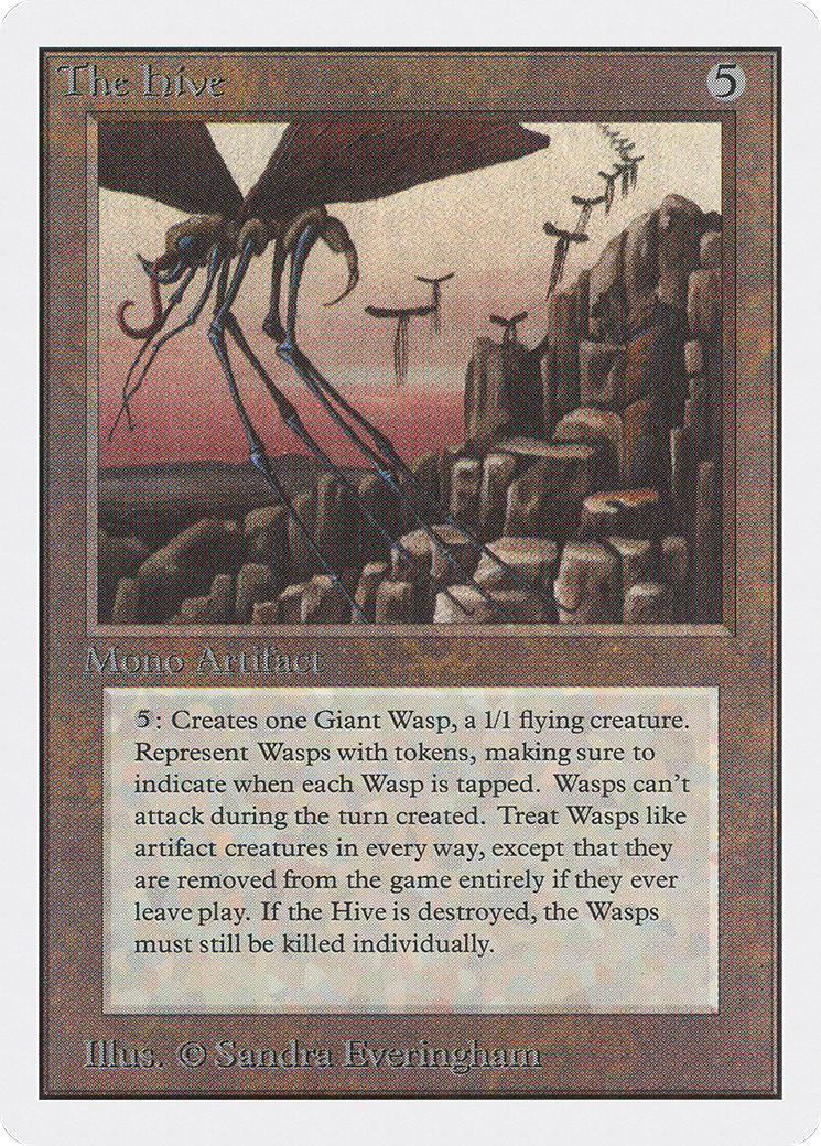 The Hive (2ED-) [Oldschool] Unlimited Edition MTG Single Wizards of the Coast