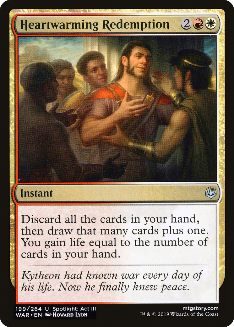 Heartwarming Redemption (WAR-199) [War of the Spark] Foil MTG Single Wizards of the Coast