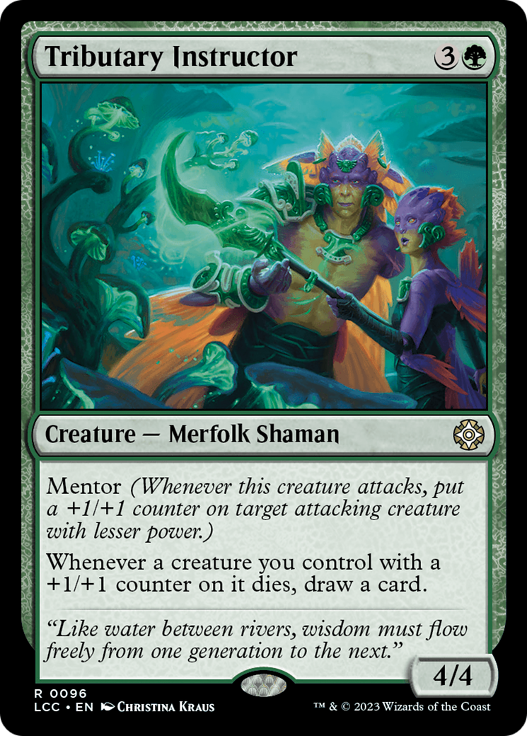 Tributary Instructor (LCC-096) [The Lost Caverns of Ixalan Commander] MTG Single Wizards of the Coast