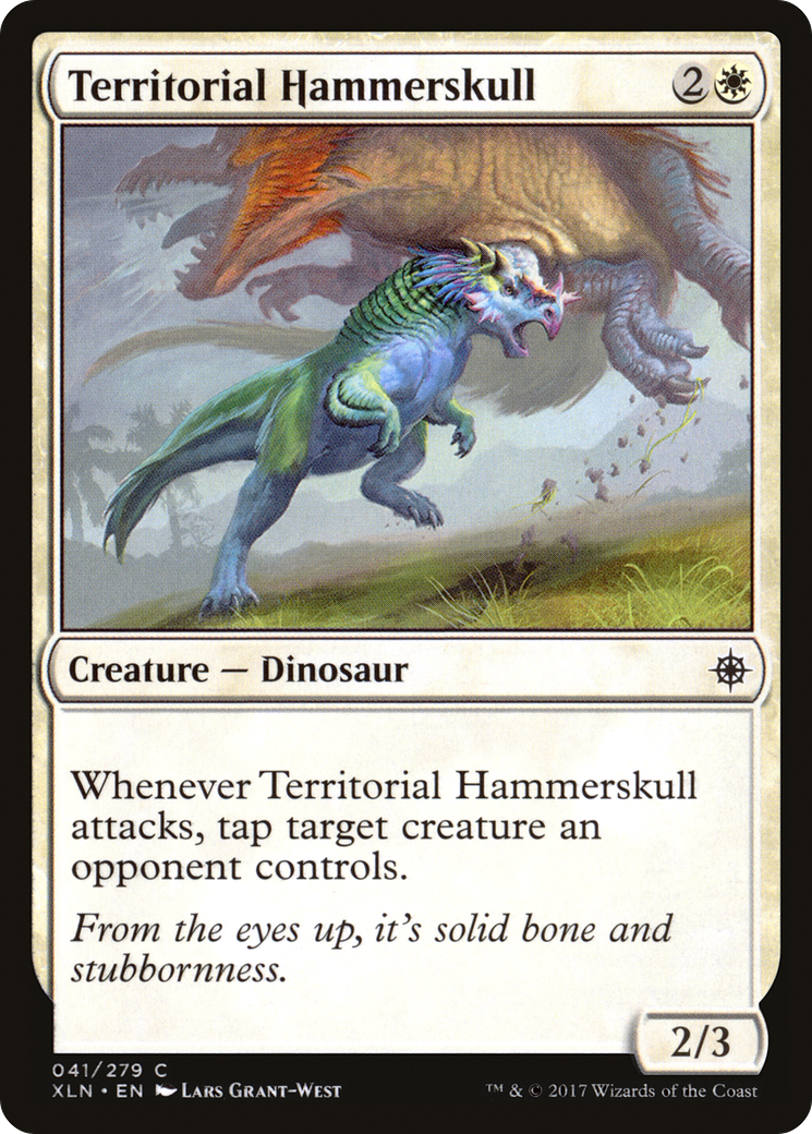 Territorial Hammerskull (XLN-041) [Ixalan] Foil MTG Single Wizards of the Coast