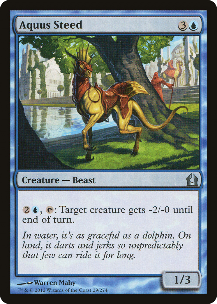 Aquus Steed (RTR-029) [Return to Ravnica] Foil MTG Single Wizards of the Coast