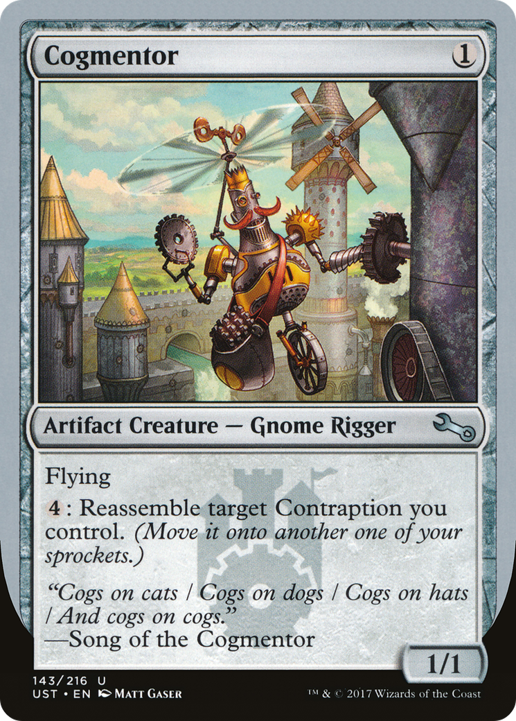 Cogmentor (UST-143) [Unstable] Foil MTG Single Wizards of the Coast