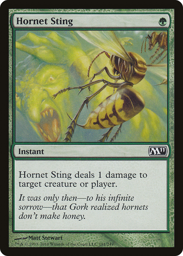 Hornet Sting (M11-181) [Magic 2011] MTG Single Wizards of the Coast