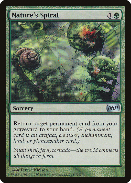 Nature's Spiral (M11-187) [Magic 2011] MTG Single Wizards of the Coast