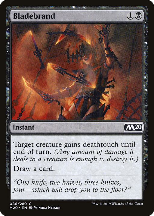 Bladebrand (M20-086) [Core Set 2020] MTG Single Wizards of the Coast