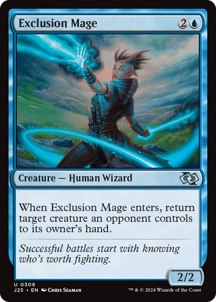 Exclusion Mage (J25-306) [Foundations Jumpstart] MTG Single Wizards of the Coast