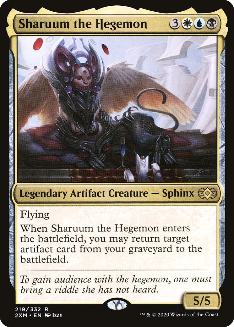 Sharuum the Hegemon (2XM-219) [Double Masters] Foil MTG Single Wizards of the Coast