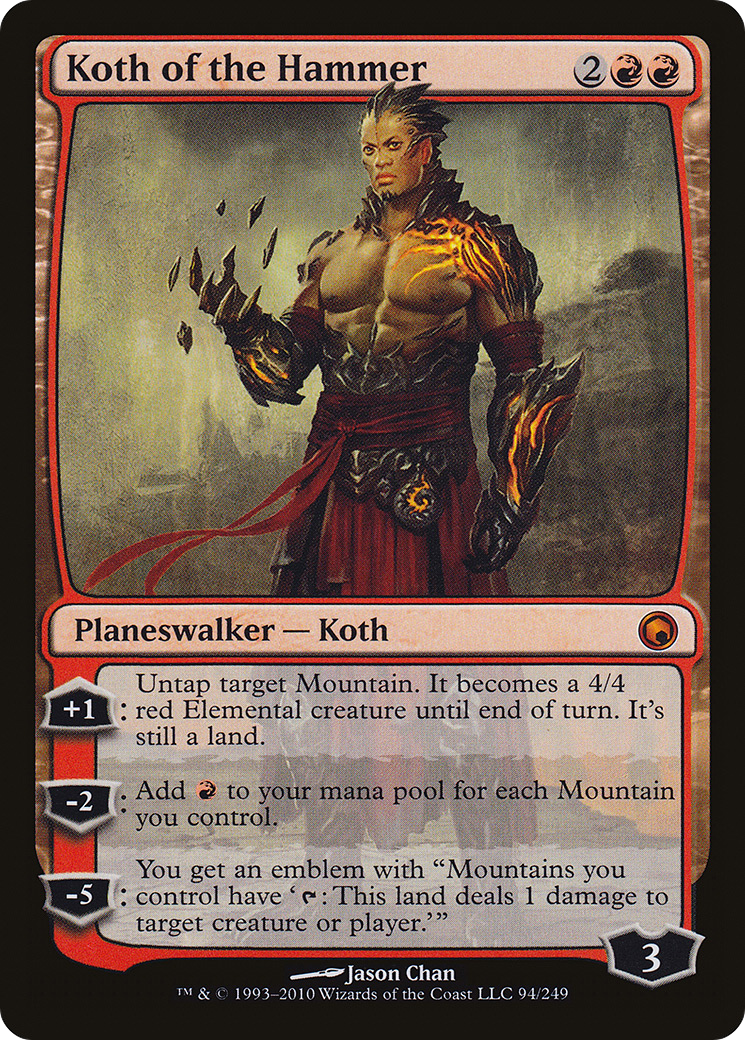 Koth of the Hammer (SOM-094) [Scars of Mirrodin] MTG Single Wizards of the Coast