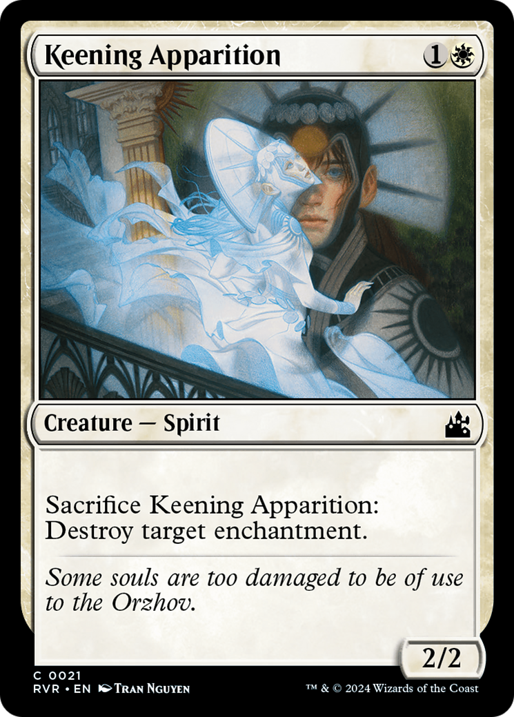Keening Apparition (RVR-021) [Ravnica Remastered] MTG Single Wizards of the Coast