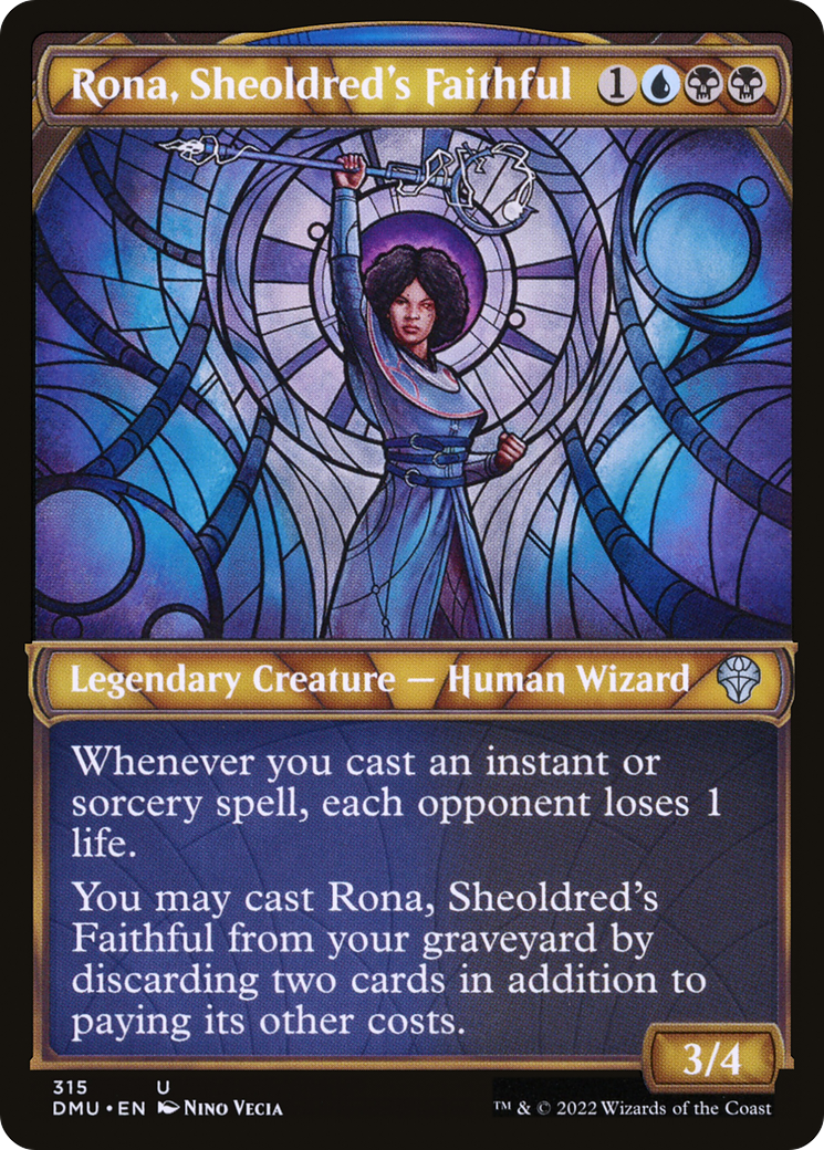 Rona, Sheoldred's Faithful (DMU-315) [Dominaria United] (Showcase) Foil MTG Single Wizards of the Coast