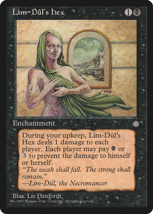 Lim-Dûl's Hex (ICE-146) [Ice Age] MTG Single Wizards of the Coast