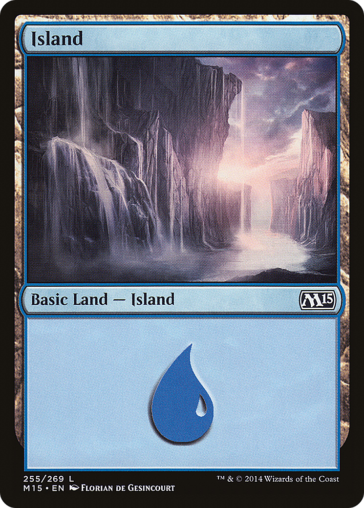 Island (M15-255) [Magic 2015] Foil MTG Single Wizards of the Coast