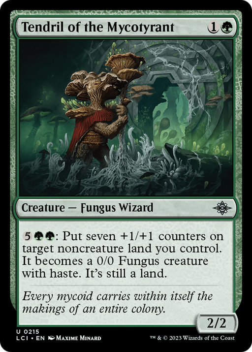 Tendril of the Mycotyrant (LCI-215) [The Lost Caverns of Ixalan] MTG Single Wizards of the Coast
