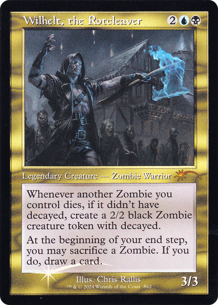 Wilhelt, the Rotcleaver (SLD-862) [Secret Lair] Drop Foil MTG Single Wizards of the Coast