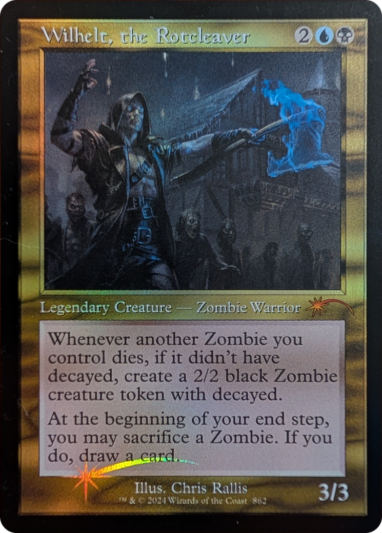 Wilhelt, the Rotcleaver (SLD-862) [Secret Lair] Drop Foil MTG Single Wizards of the Coast